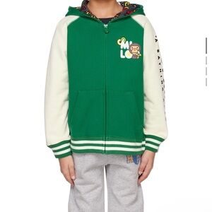 BAPE Kids Baby Milo zip up hoodie